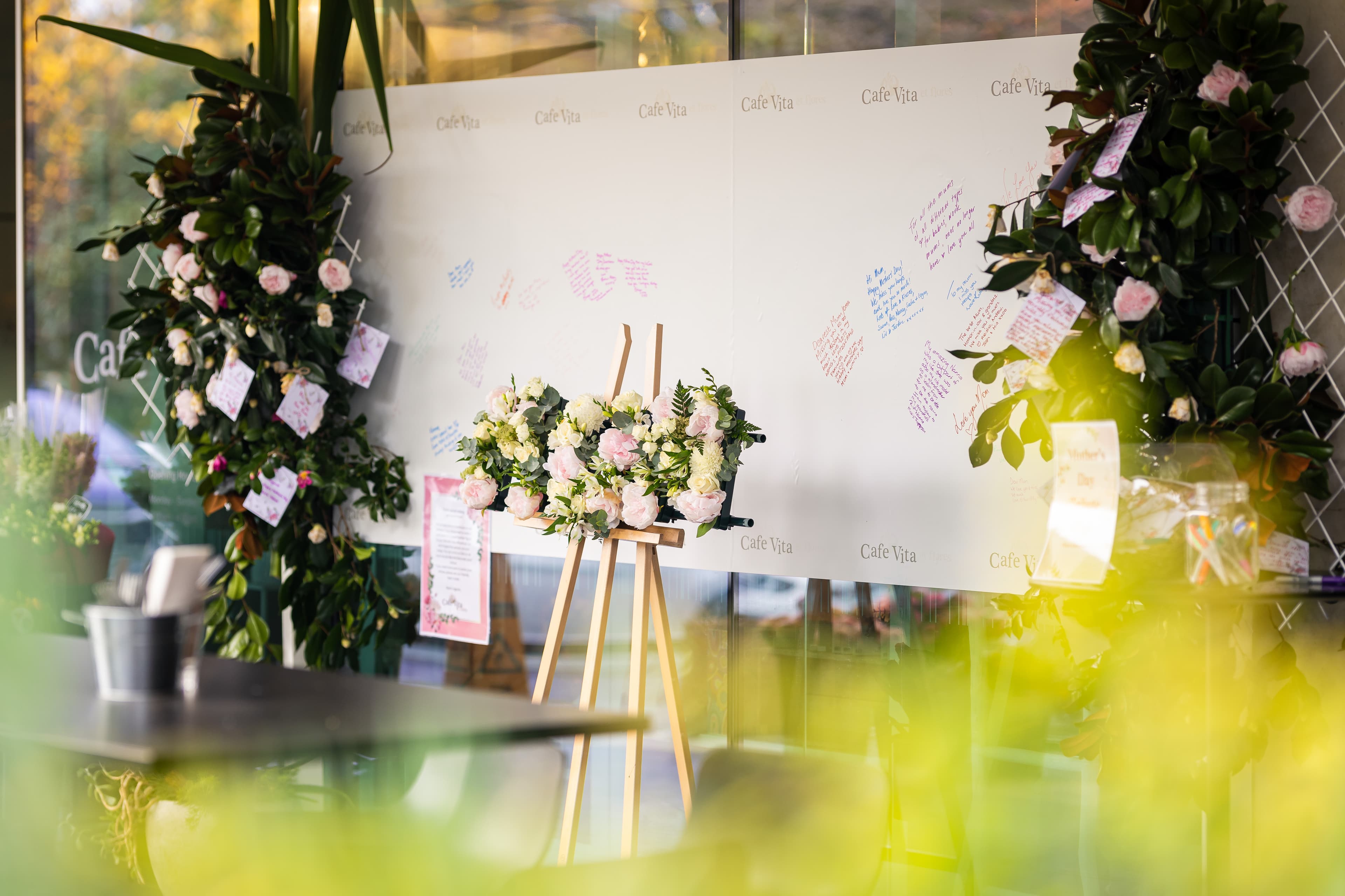 Mother's Day Tribute Wall