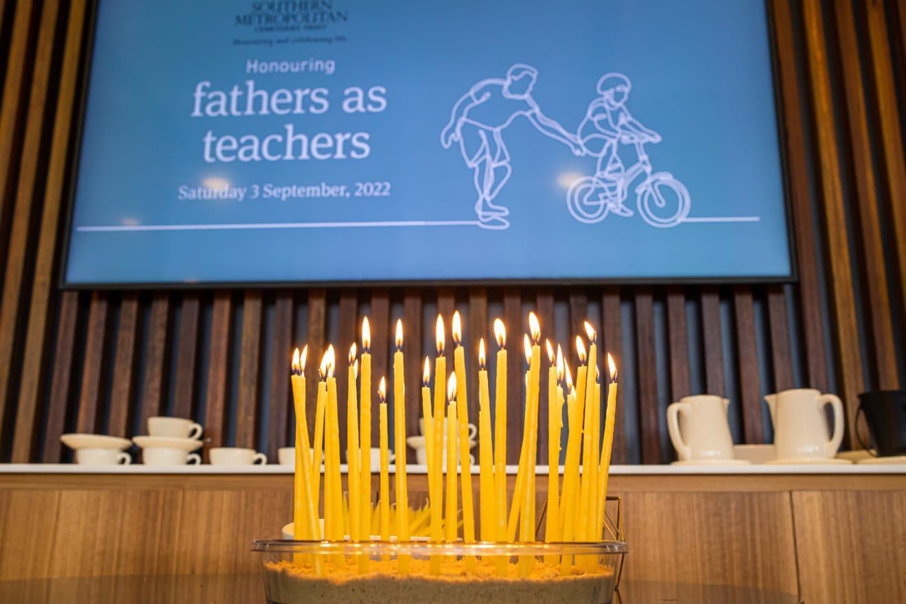 BMP Events 2022 fathers day service candle altar picture 1